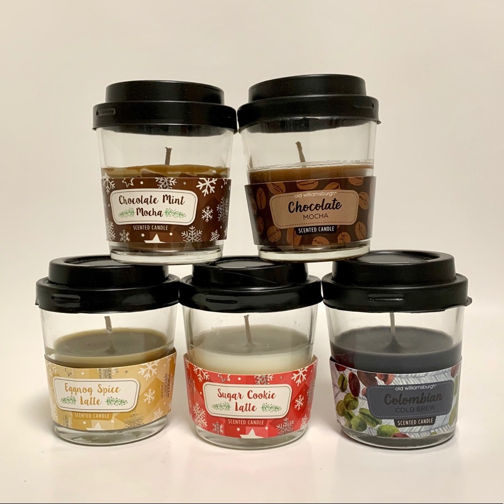 Old Williamsburg Coffee Candle 5 Pack